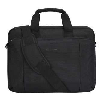 dbramante1928 BG14PLBL3334 Polyester Briefcase Black