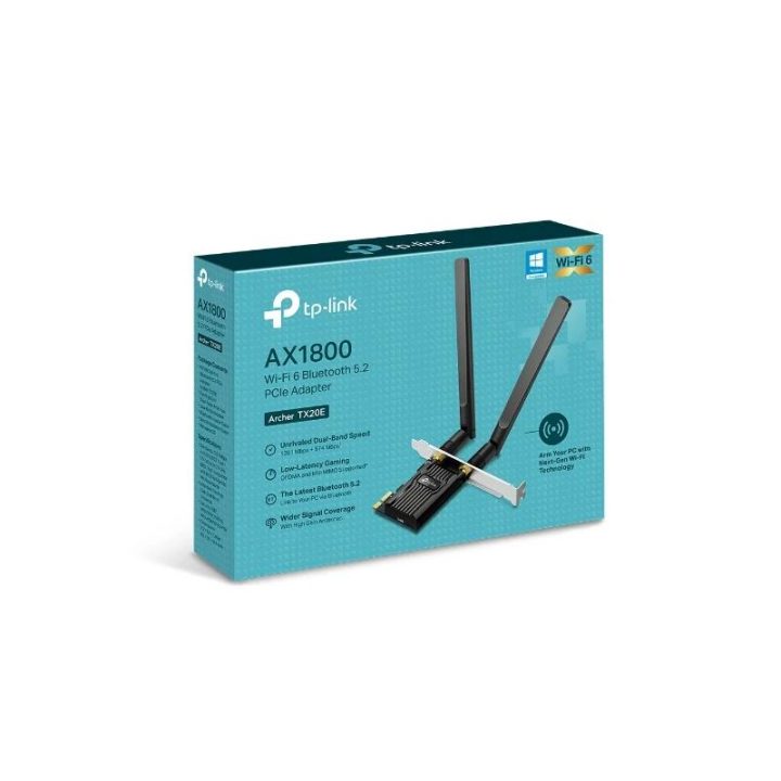 TP-Link Archer TX20E Internal WLAN / Bluetooth 1800 Mbit/s