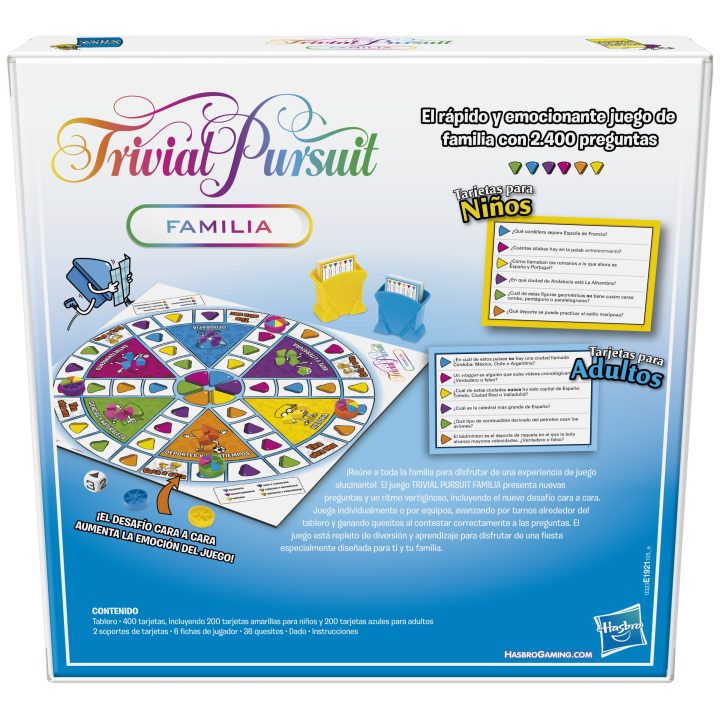 Hasbro Gaming Trivial Pursuit Family