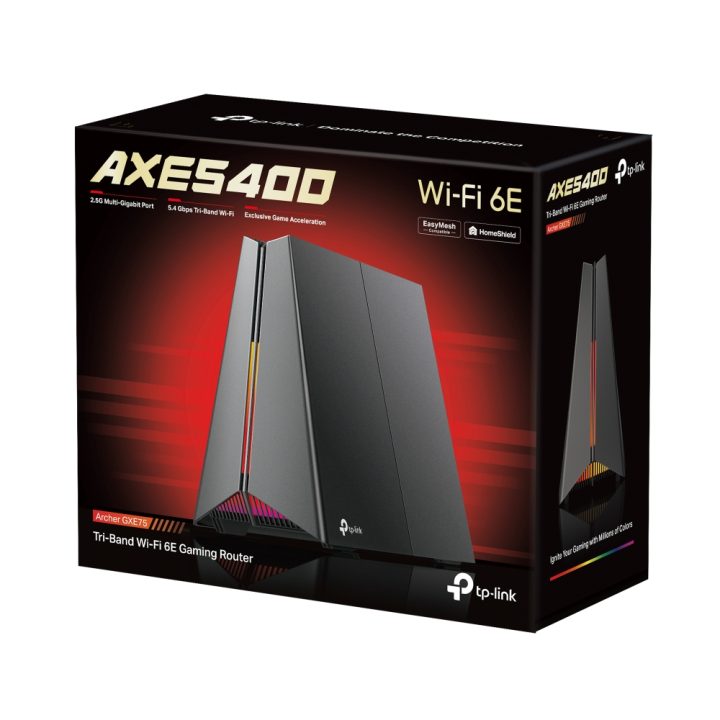 TP-Link Archer GXE75 router inalámbrico 2.5 Gigabit Ethernet Tribanda…