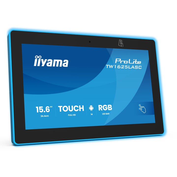 iiyama TW1625LASC-B3PNR ecrã para sala de reuniões 15,6" 1920 x 1080…