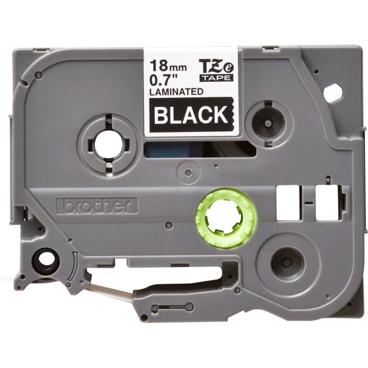 Brother TZE-345 fita para impressora de etiquetas Branco sobre preto