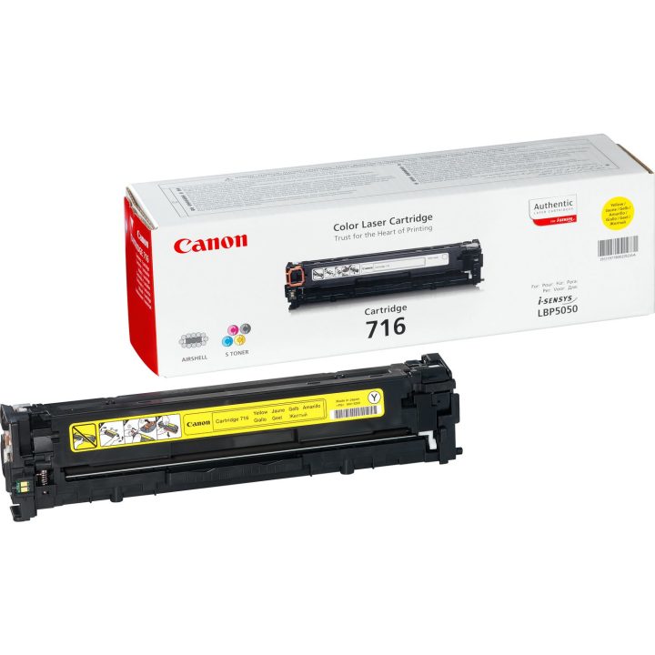 Canon 716 Y Toner Cartridge 1 piece(s) Original Yellow
