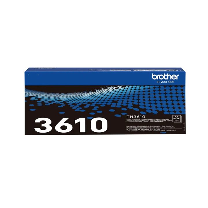Brother TN-3610 cartucho de tóner 1 peça(s) Original Preto