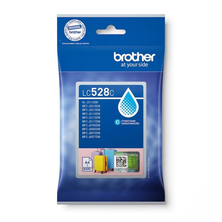Brother LC528XLC cartucho de tinta 1 pieza(s) Original Ultra High…
