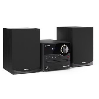 Sharp XL-B512(BK) Home Audio System Micro Hi-Fi Music System for Home…