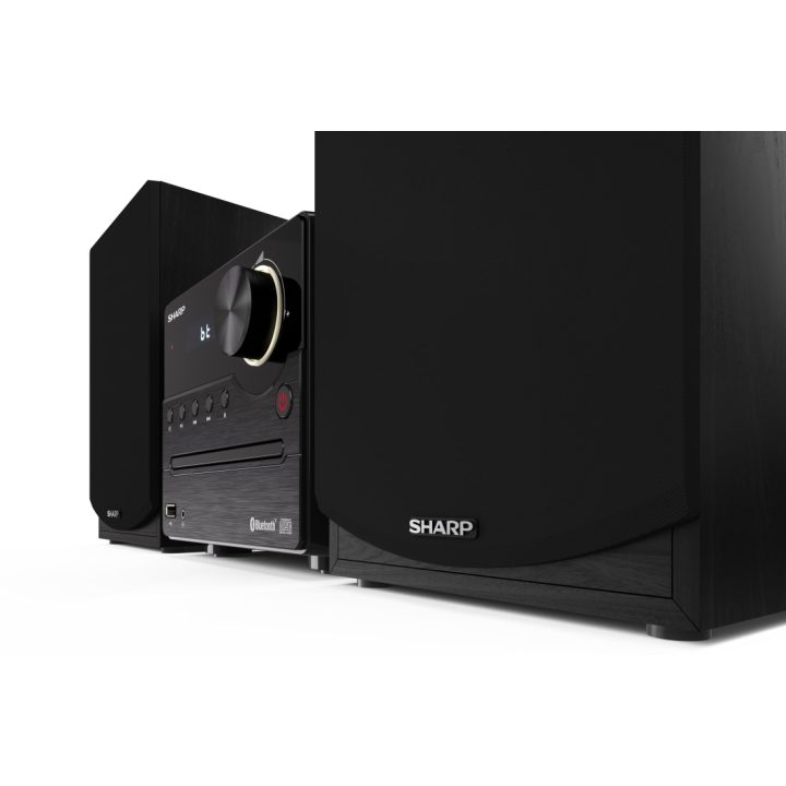 Sharp XL-B512(BK) Home Audio System Micro Hi-Fi Music System for Home…