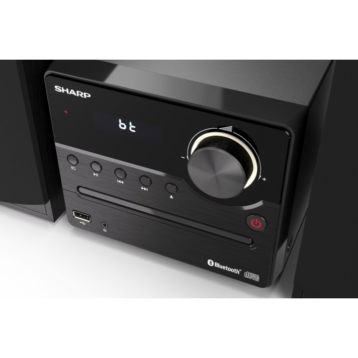 Sharp XL-B512(BK) Home Audio System Micro Hi-Fi Music System for Home…