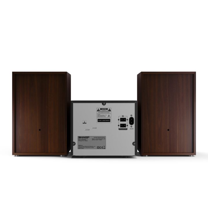 Sharp XL-B512(BR) Home Audio System Micro Hi-Fi Music System for Home…