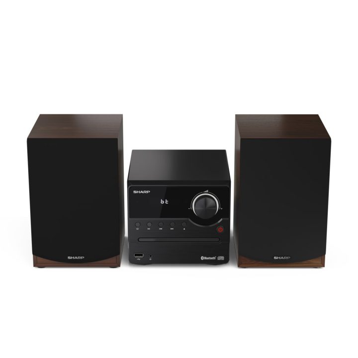 Sharp XL-B512(BR) Home Audio System Micro Hi-Fi Music System for Home…