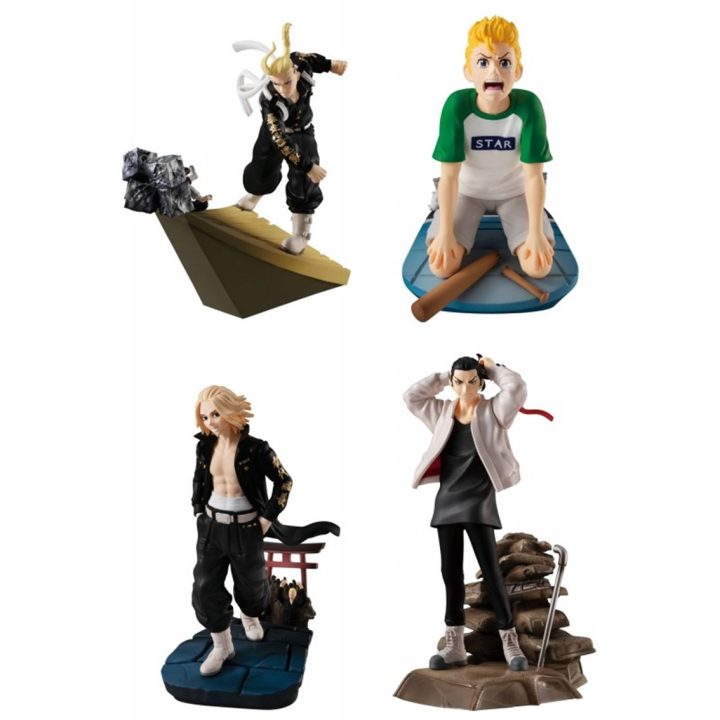 Set figuras Megahouse petitrama series tokyo revengers toman heroic…