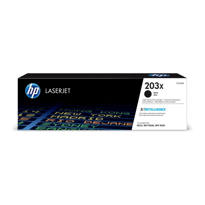 HP Cartucho de Toner Original LaserJet 203X Preto de Alta Capacidade