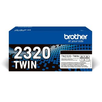 Brother TN-2320TWIN Toner Cartridge 1 piece(s) Original Black