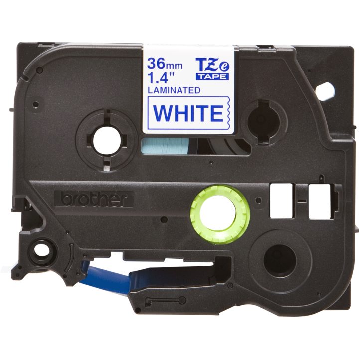 Brother TZE-263 Label Printer Tape Blue on White