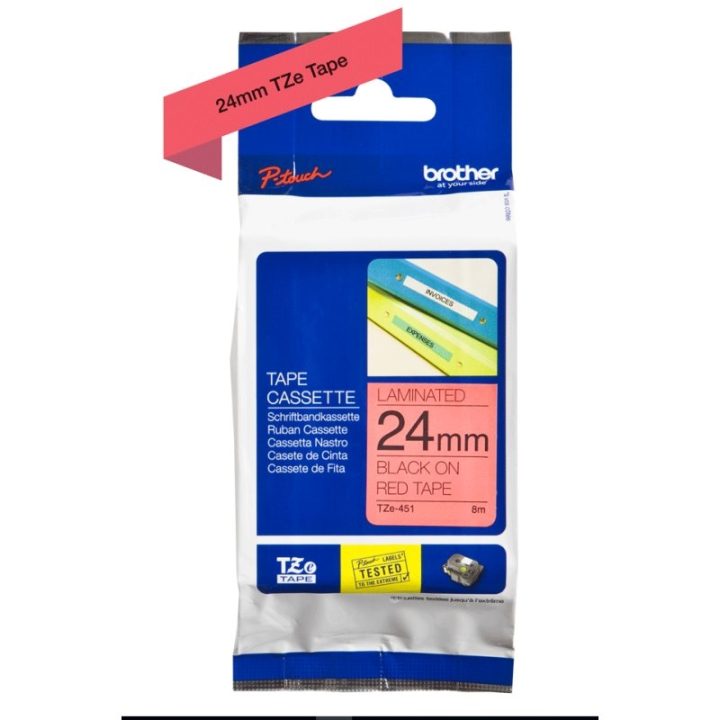 Brother TZE-451 fita para impressora de etiquetas Preto sobre…