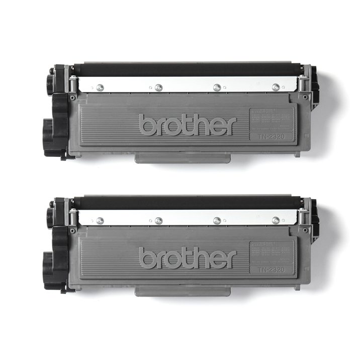 Brother TN-2320TWIN Toner Cartridge 1 piece(s) Original Black