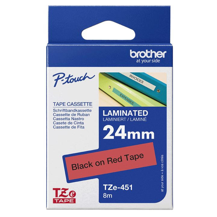 Brother TZE-451 fita para impressora de etiquetas Preto sobre…
