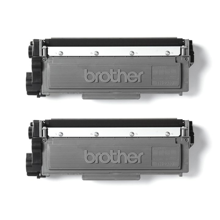 Brother TN-2320TWIN cartucho de toner 1 unidade(s) Original Preto