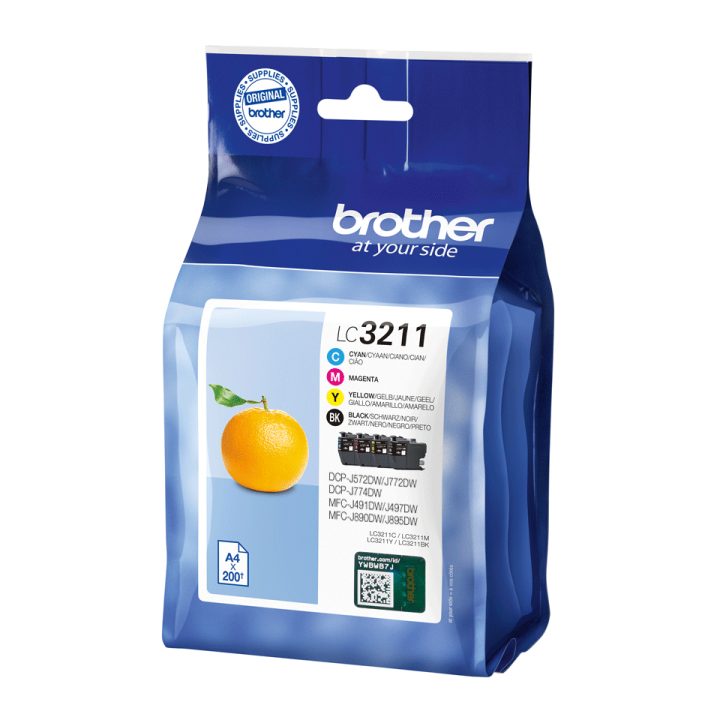 Brother LC3211VAL Ink Cartridge 4 piece(s) Original Standard Yield…