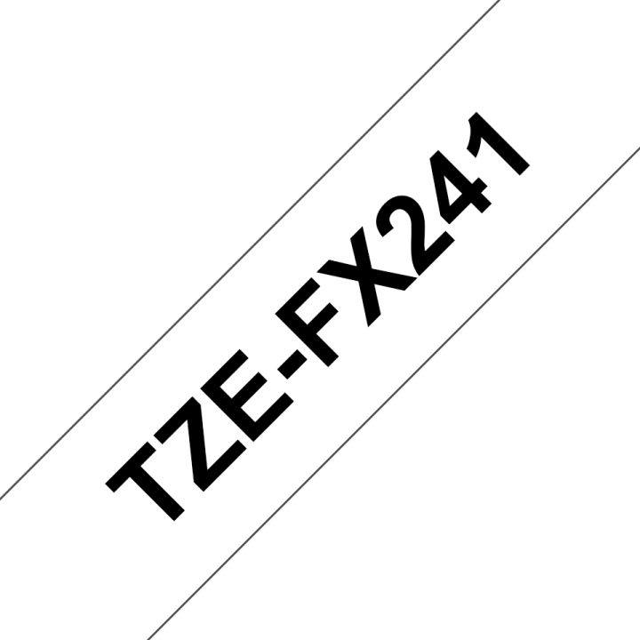 Brother TZE-FX241 cinta para impresora de etiquetas Negro sobre…