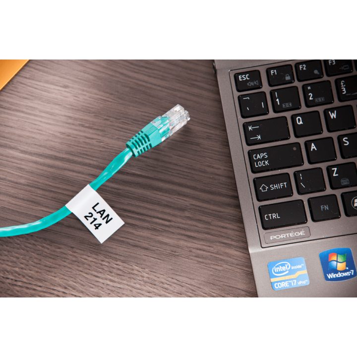 Brother TZE-FX241 fita para impressora de etiquetas Preto sobre…
