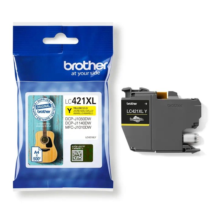 Brother LC-421XLY ink cartridge 1 piece(s) Original High yield (XL)…