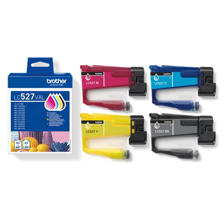 Brother LC527VAL Ink Cartridge 4 piece(s) Original Black, Cyan…