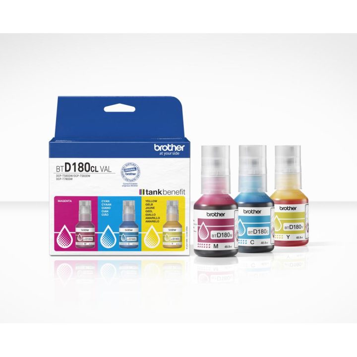 Brother BTD180CLVAL recambio de tinta para impresora Original