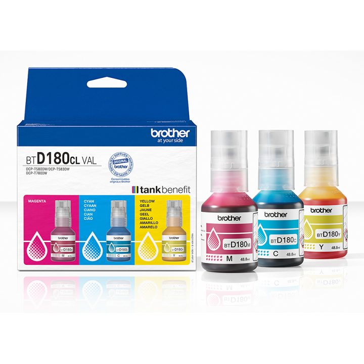 Brother BTD180CLVAL recarga de tinta para impressora Original