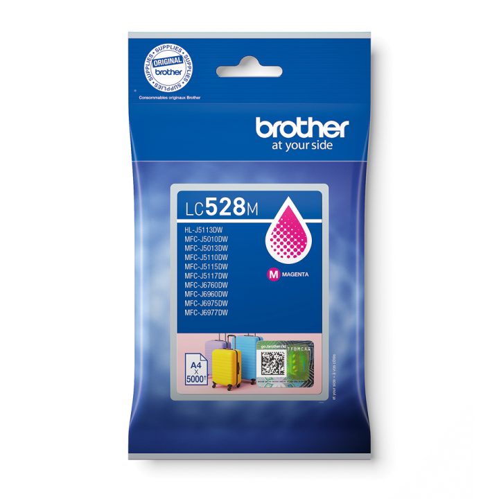 Brother LC528M cartucho de tinta 1 pieza(s) Original Magenta