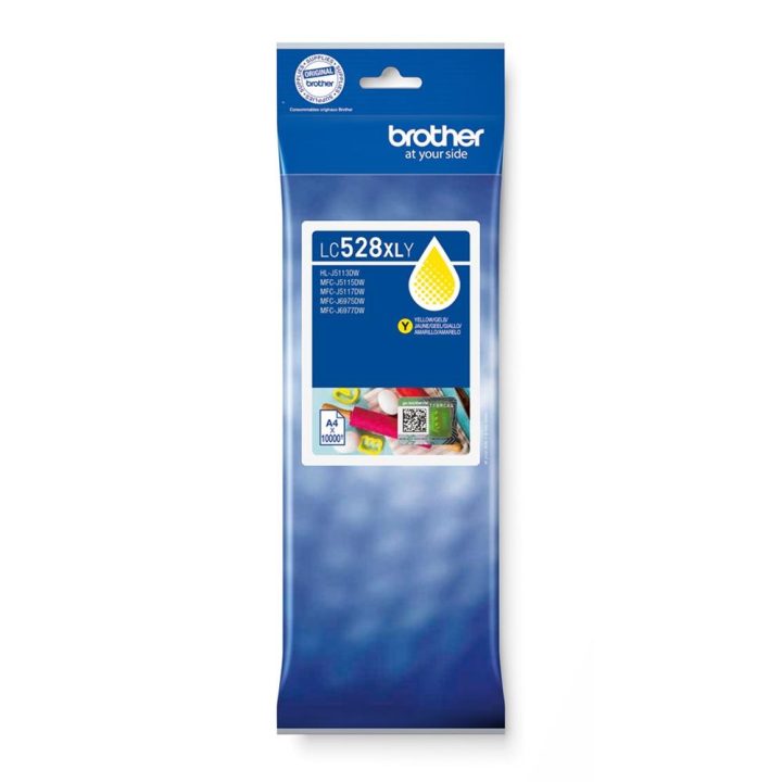 Brother LC528XLY Yellow Ink Cartridge 1 piece(s) Original Ultra High…