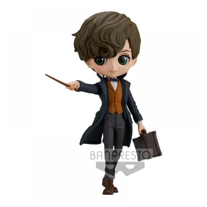Figura Banpresto Q Posket Animais Fantásticos Newt Scamander Ver. B…