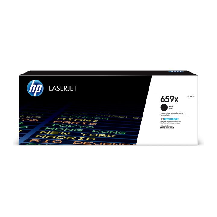 HP LaserJet Cartucho de tóner Original 659X negro de alta capacidad