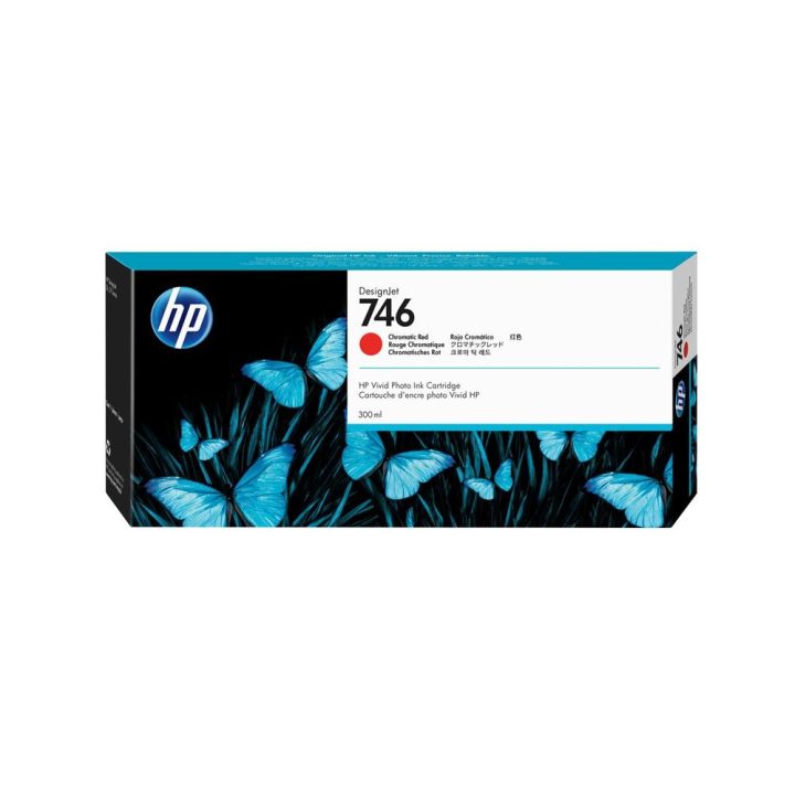 HP DesignJet 746 Chromatic Red Ink Cartridge 300 ml