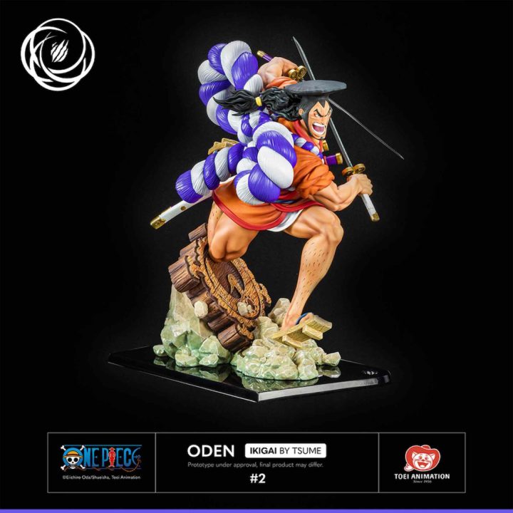 Tsume Arts One Piece Wano Oden Figure Scale 1/6 Ikigai (OPIKIG02)