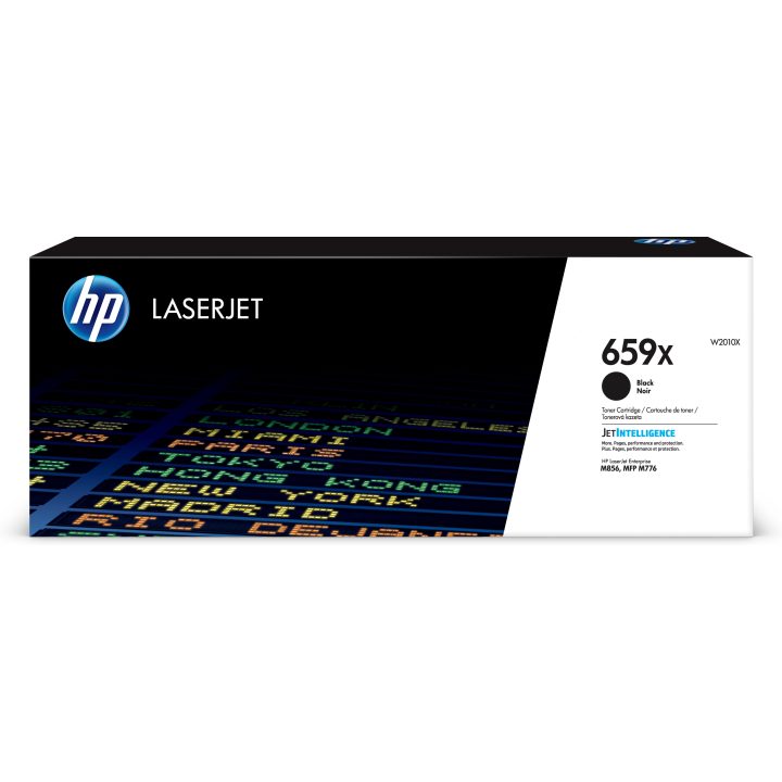 HP LaserJet Cartucho de tóner Original 659X negro de alta capacidad