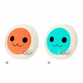 Peluche Banpresto taiko no tatsujin donkatsu face plush 37cm 1 unidad…