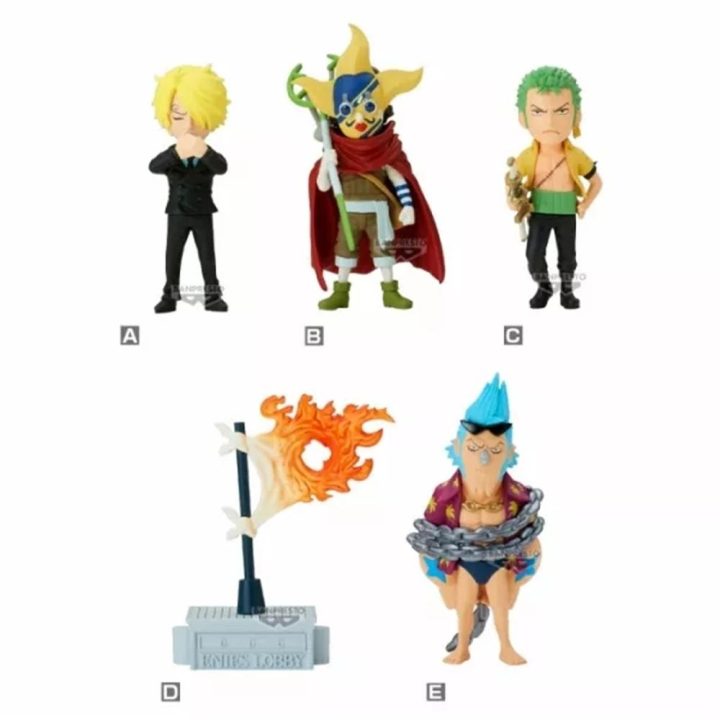 Figura Banpresto One Piece World Collectable Enies Lobby 2 unidades…