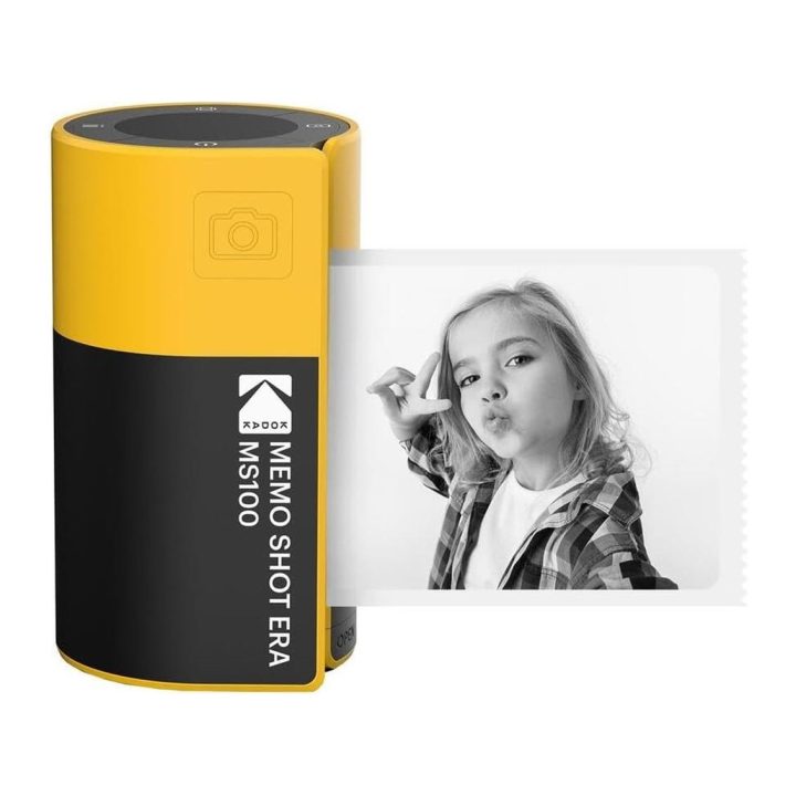 Câmara de fotos instantânea Kodak memoshot era MS100Y (KOCAMMS100Y)