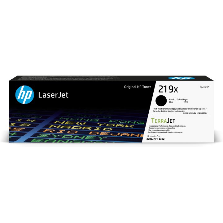 HP Cartucho de Tóner Original LaserJet 219X de alta capacidade preto