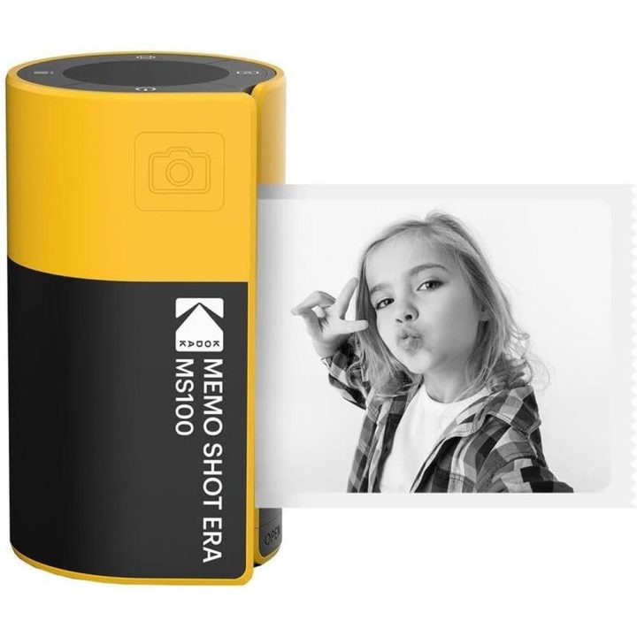 Câmara de fotos instantânea Kodak memoshot era MS100Y (KOCAMMS100Y)