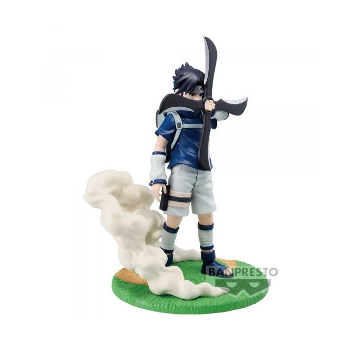 Banpresto Naruto Memorable Saga Sasuke Uchiha Figure 12cm (BP88556P)