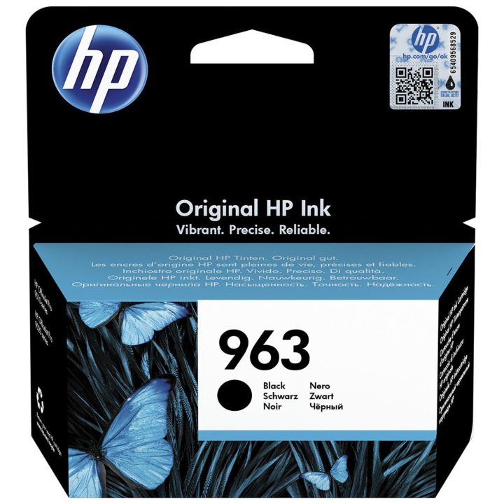 HP Cartucho de Tinta Original 963 Preto