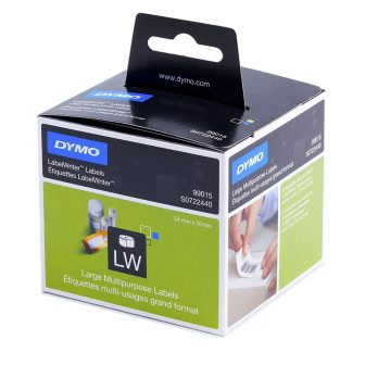 DYMO LW etiquetas autênticas multiusos | 54 mm × 70 mm | rolo de 320…