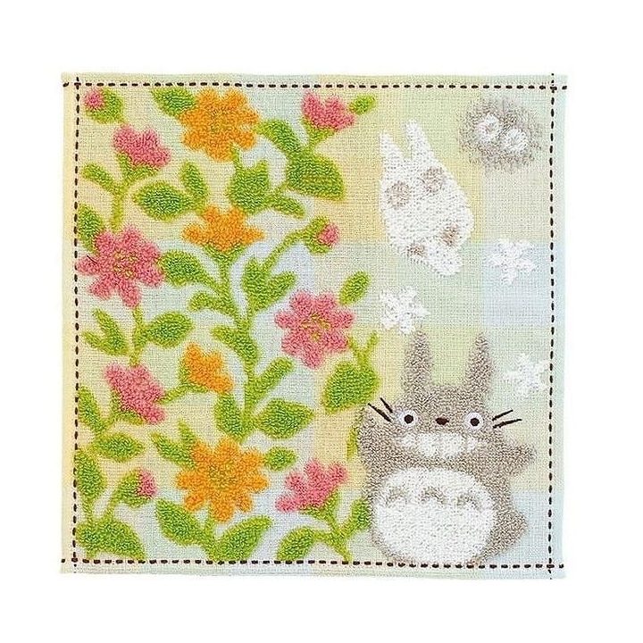 Semic Studios Mini Totoro Towel Gray Flower Garden 25x25 cm My…