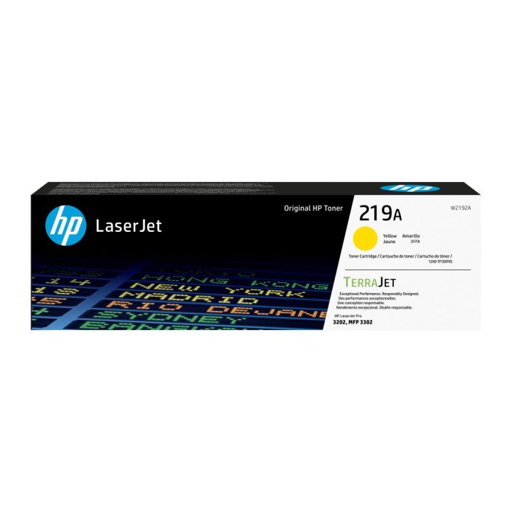 HP Cartucho de Tóner Original LaserJet 219A amarillo