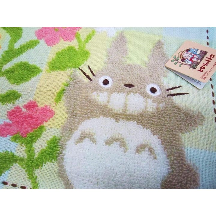 Semic studios Mini toalla totoro gris jardin de flores 25X25 cm mi…