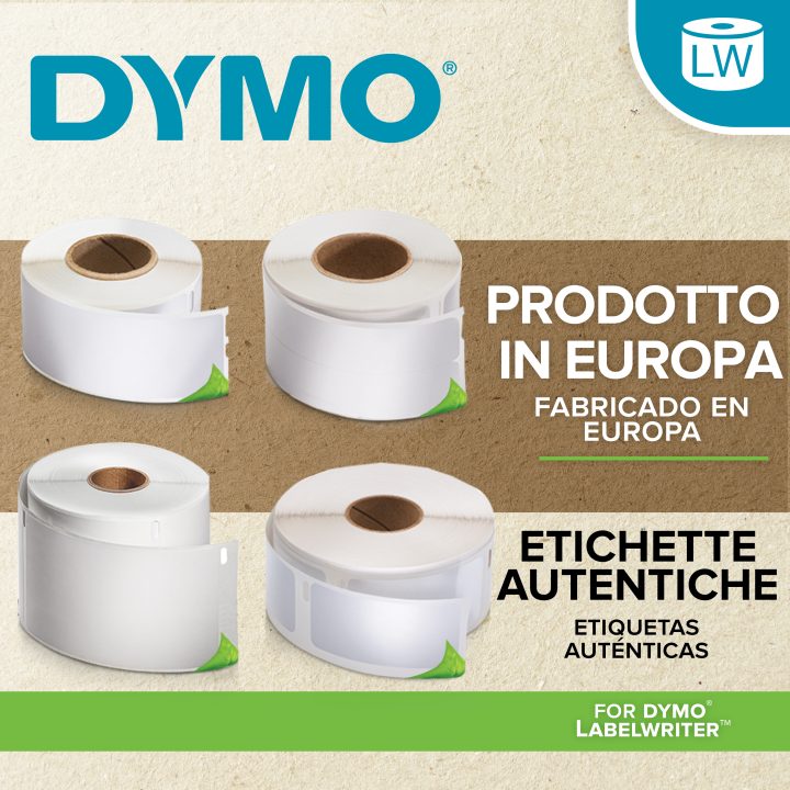 DYMO LW etiquetas autênticas multiusos | 54 mm × 70 mm | rolo de 320…