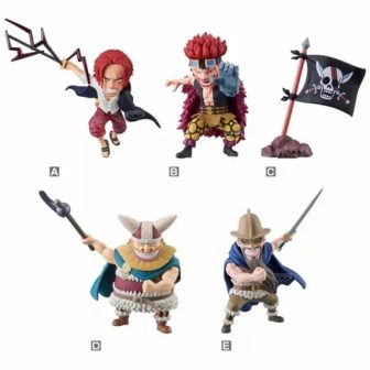 Banpresto One Piece World Collectable Figure Red Hair Pirates 02…