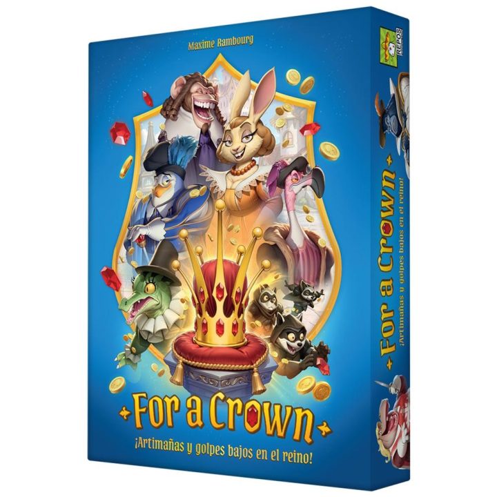 Asmodee Juego de mesa for a crown (FCES01ES)